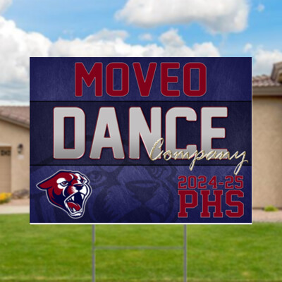 Perry Moveo Dance Company Yard Sign Thumbnail