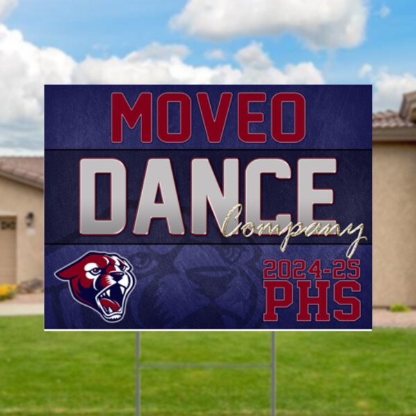 Perry Moveo Dance Company Yard Sign Thumbnail