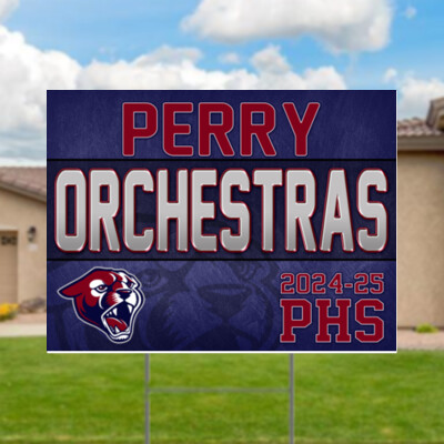 Perry Orchestras Yard Sign Thumbnail
